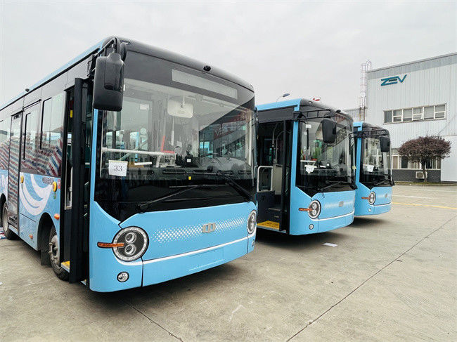 ZEV 6M ইলেকট্রিক মিনি সিটি বাস পাবলিক ট্রানজিট বাস বা কমিউনিটি শাটল বাস হিসাবে ব্যবহৃত নতুন শক্তি যানবাহন