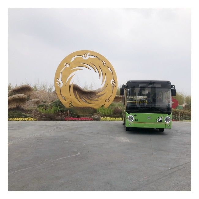 ফ্লোর কভার ফ্ল্যাশ চার্জিং সহ LHD 6.6m বিশুদ্ধ ইলেকট্রিক বাস ই-বাস