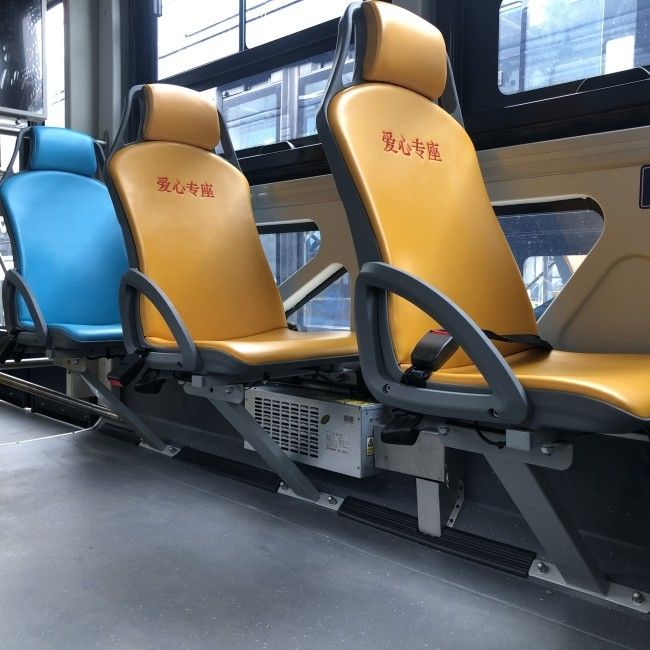 এলএইচডি স্টিয়ারিং ইলেকট্রিক সিটি বাস বায়ু সাসপেনশন এবং শহুরে পরিবহণের জন্য 650 কিলোমিটার মাইলিং সহ