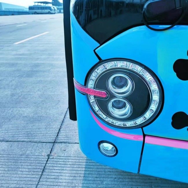 শূন্য নির্গমন ZEV বাস যানবাহন এলএইচডি ২৪ সিটার ইলেকট্রিক সিটি বাস।