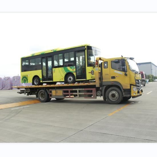 7.3 মিটার ডিজেল সিটি বাস মিনি বাস 25 সিটার ইউরো 4 নির্গমন সহ নগর পরিবহন জন্য