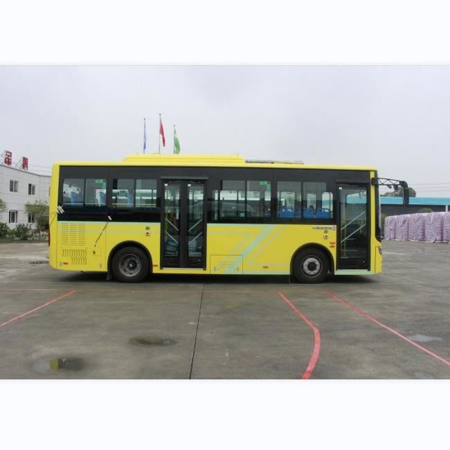 LHD 8m ডিজেল ইঞ্জিন বাস 27 আসনের ম্যানুয়াল 5 গিয়ার ইউরো 2/3/4/5 নির্গমন