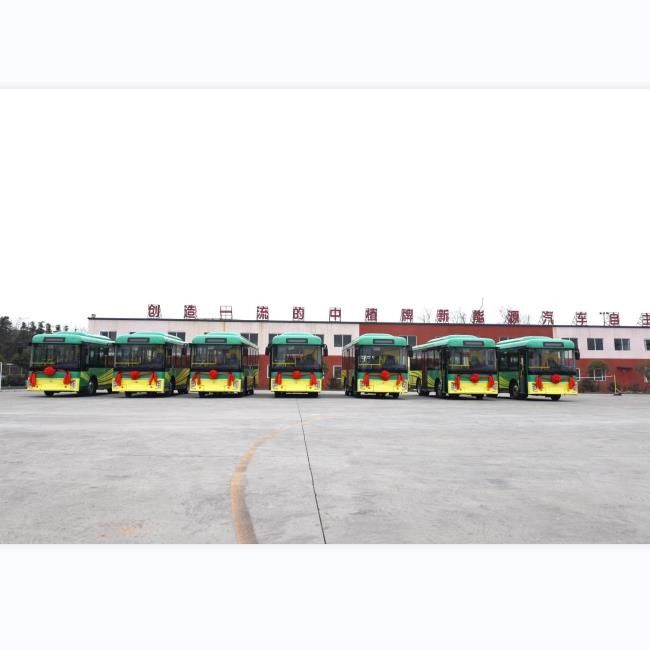 ZEV 7.7m ডিজেল সিটি বাস যানবাহন ডিজেল ইঞ্জিন 25 আসনের LHD RHD সঙ্গে AC