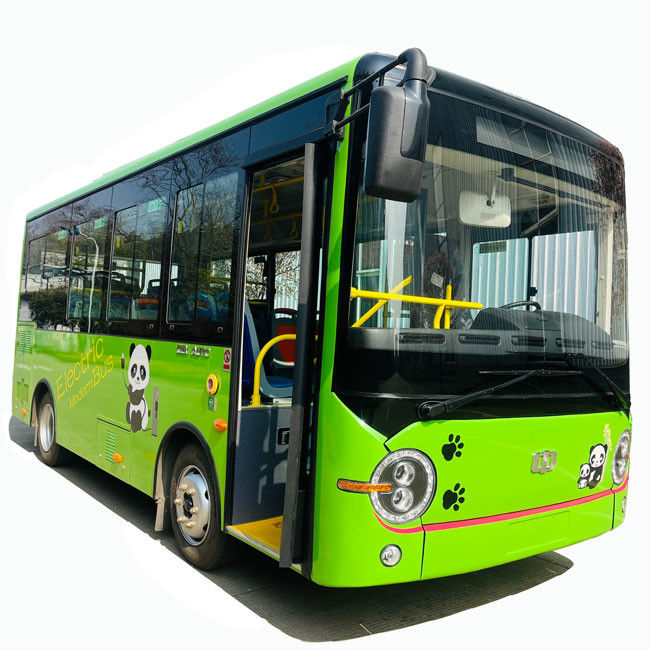 লেফট হ্যান্ড ড্রাইভ ইলেকট্রিক মিনি বাস 24 যাত্রী আসনের সর্বোচ্চ গতি 69 কিমি/ঘন্টা
