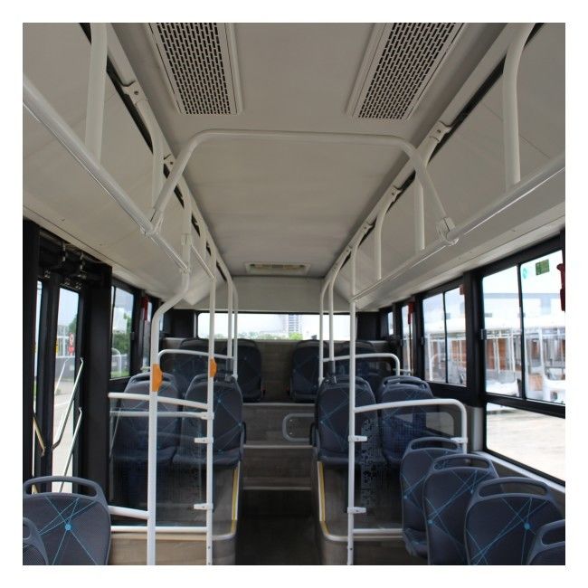 10.5m বিশুদ্ধ ইলেকট্রিক বাস 30 সিটার 250km ড্রাইভিং রেঞ্জ এবং পাবলিক ট্রানজিট জন্য PMSM মোটর সহ ইভি বাস