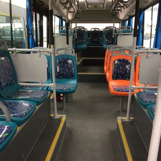 8.5m ব্যাটারি ইলেকট্রিক বাস শূন্য নির্গমন দীর্ঘ ড্রাইভিং পরিসীমা পাবলিক পরিবহন জন্য