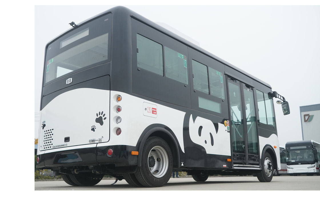 বিশুদ্ধ বৈদ্যুতিক বাস শূন্য নির্গমন গণপরিবহন যানবাহন বৈদ্যুতিক মিনি বাস।