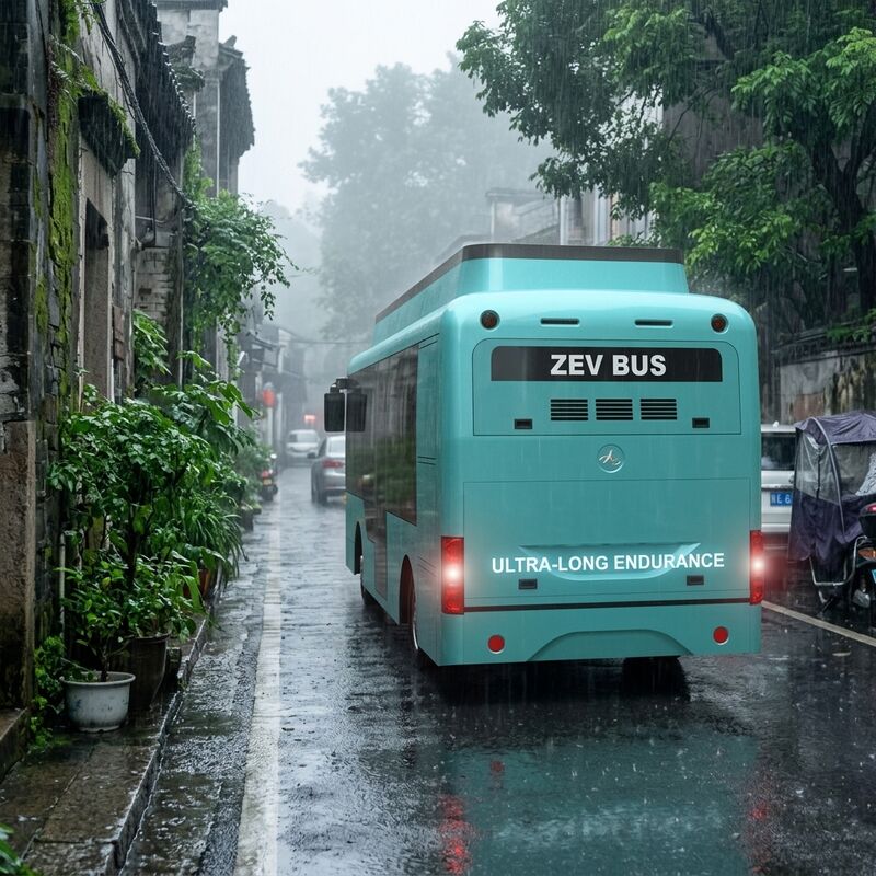৬.৬ মিটার ইলেকট্রিক মিনি বাস ইভি বাস অটোমেটিক ট্রান্সমিশন এবং ২৩ সিটার ধারণক্ষমতা সহ