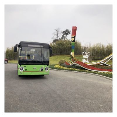 বিশুদ্ধ ইলেকট্রিক বাস সিটি বাস শীতাতপ নিয়ন্ত্রিত 24টি বাস আসন