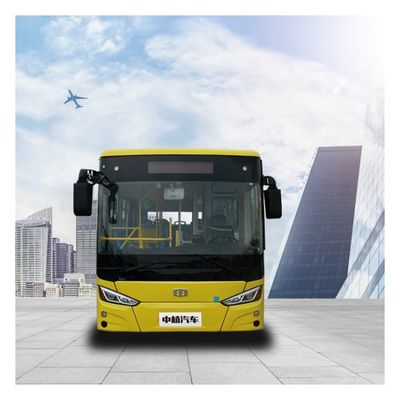 LHD 8m ডিজেল ইঞ্জিন বাস 27 আসনের ম্যানুয়াল 5 গিয়ার ইউরো 2/3/4/5 নির্গমন