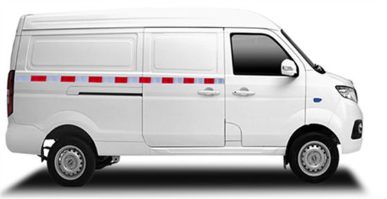 200 মাইল রেঞ্জের বৈদ্যুতিক মিনি ভ্যান 3 ঘন্টা চার্জিং 7 আসন 2 ক্যাব